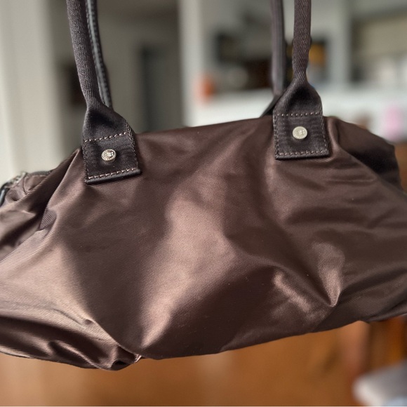 Lancel shoulder bag (brown) - Picture 4 of 4